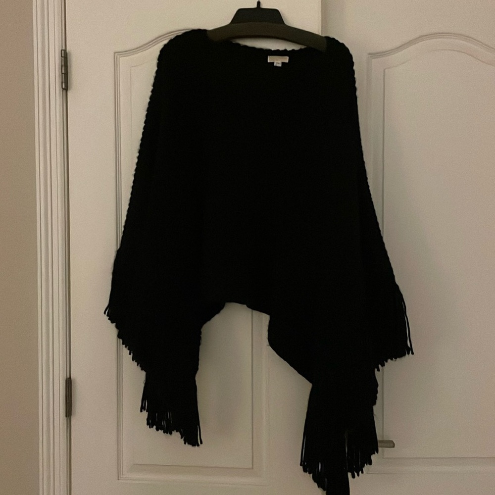 Michael by Michael Kors black cape